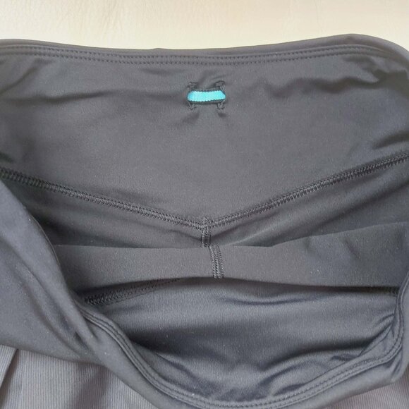 Ivivva Girl by Lululemon 🍋Fast Drill Skirt black skort shorts under size 12 - Picture 5 of 6